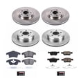 thumbnail image 3 of Power Stop Front and Rear Stock Replacement Brake Pad and Rotor Kit KOE8534 Fits 2020 Ford Fusion, 3 of 6