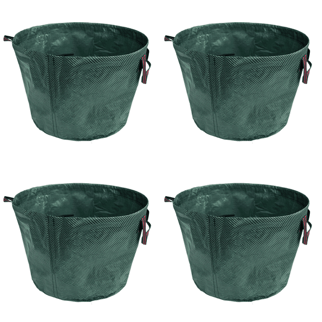 Bolsas Basura Jardín 50L Césped Plegable para Jardinería Bote