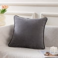 thumbnail image 6 of Decorative Throw Pillow for Sofa Bed Chair, Minimalist Solid Accent Cushion with Piped Edge for Modern Home Comfort and Styling, 6 of 9