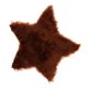 thumbnail image 3 of Alfombras de terciopelo afelpado con forma de estrella, alfombras peludas para el suelo, decoración para la habitación de niñas café, 3 of 8