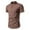 Coffee, variant on breaise Mens Big and Tall Henley Shirts Short Sleeve Button T-Shirt Lightweight Casual Pullover Shirt Summer Cotton Line Tshirts Gray XXXXL Sans frais de transport