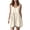 Beige, variant on Womens Summer Plus Size Dresses Stylish Casual Sleeveless Round Neck Dress Linen Round Neck Dress Summer Spring Vacation Clothes