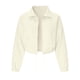 thumbnail image 4 of Cowsor Girls Zip Up Teen Sweatshirts Fleece Jackets Kids Fall Fashion Outfits Winter Clothes, 4 of 7