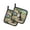 Australian Shepherd 6556, variant on Bernedoodle Spring Path Pair of Pot Holders