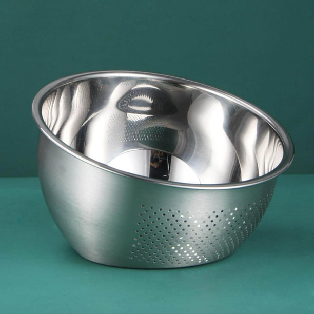 fastboy Kitchen Colander Strainer Rice Washer Strainer Bowl Sifters for