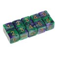 thumbnail image 3 of 10 piezas D6 Dados acrílicos Sunnimix de seis caras juegos de Dados, 3 of 8
