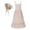 Khaki adult M, variant on Ruffled Maid Apron with Headdress, Kitchen Cake Baking Cooking Apron, French Maid Costume Apron and Headscarf Set
