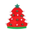 thumbnail image 2 of Festive Christmas Tree Hat for Adults & Kids - Soft Fabric Holiday Party Hat with 3D Design,Lightweight Xmas Decoration for Christmas Day,Santa Party,and Holiday Gatherings, 2 of 6