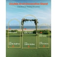 thumbnail image 2 of VEVOR Metal Arch Backdrop Stand Set of 3 Stand with Case Connection for Wedding, 2 of 9