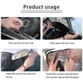 thumbnail image 3 of Suhoaziia Car Sun Shade Universal Fit Car Sedans Truck,Durable Front Window Cover Sun Visor Auto Interior Accessiores,Easy to Install Funny Beagle Dogs Driver Sun Visor Sunlight Protector, 3 of 4