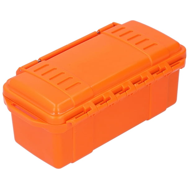 Fosa Shockproof Gear Box,Outdoor Waterproof Tool Storage Case Shockproof  Gear Carrying Box Container Orange,Waterproof Tool Box