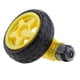 thumbnail image 4 of Nuevo Soporte De Motor De Neumático De Neumático De Plástico De Doble Eje Para DC 3V-6V Amarillo, 4 of 9