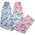 thumbnail image 5 of Angel Face Girls Pajama Set Soft Plush Fleece Sleep Shirt & Pajama Pants Sleepwear Set 4 Piece, 5 of 7