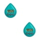 thumbnail image 3 of Moyic Gota de agua Temporizador digital electrónico Cronómetro Cuenta regresiva Pantalla grande Ahorro de energía Despertador para regalo Verde 2Conjunto, 3 of 6