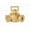 Unfinished Brass, variant on B&P Lamp® Solid Brass Friction Swivel with Teeth and Key Style Pin, Tapped 1/8IP on Each End, Unfinished Brass