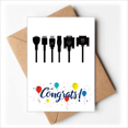 thumbnail image 1 of Plug Charging Cable Black Pattern Wedding Cards Congratulations Greeting Envelopes, 1 of 3
