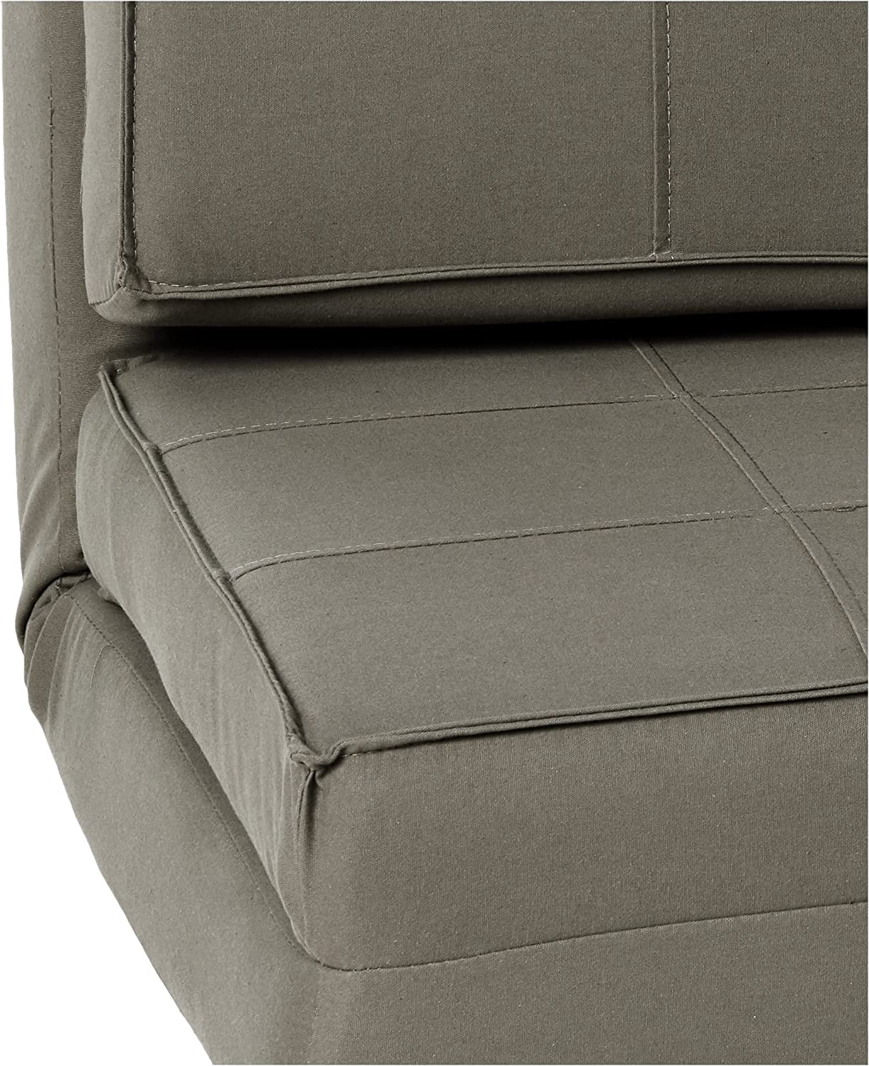 Your Zone Canvas Flip Chair, Charcoal