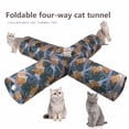 thumbnail image 4 of Peggybuy Pet Cat Tunnel Foldable Kitten Training Fun Toy Rabbit Play Game Tunnel (D), 4 of 6