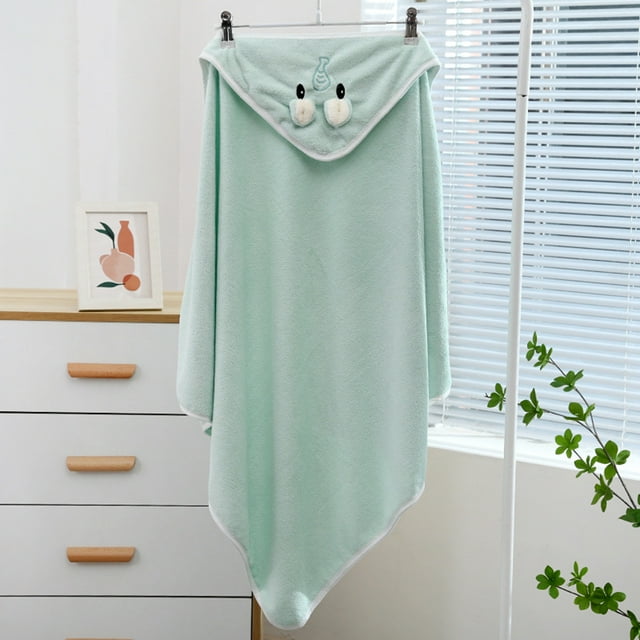 Amdohai Serviette pour Bébé à Capuchon Dessin Animé Ultra Douce Serviette de Bain pour Bébé avec Capuchon Mignon pour Bébés