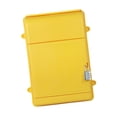 thumbnail image 3 of Abbracc Wall Hanging Mailbox Post Box Letter Box Multifunctional Lockable Large Capacity Yellow, 3 of 9