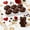 A, variant on Teddy Bear Cake Silicone Mould, 6 Cavity Teddy Bear Chocolate Baking Mould, Molds for Baking Dessert Cheesecake Mousse Cake Jelly Pudding