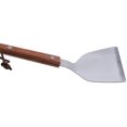 thumbnail image 5 of IBAOLEA Stainless Steel Fried Shovel Spatula Steak Pizza Grasping Cutters Spade Pastry Cook Tools Wooden Handle Kitchen Utensils, 5 of 5