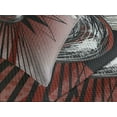 thumbnail image 4 of Ambesonne Bowling Party Quilted Bedspread Set 3 Pcs, Ball Crash Pins, Queen Size, Mauve Grey Red, 4 of 5