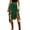 Dark Green, variant on Women's Western Ruffle Asymmetrical Midi Skirt, High Low Ruffled Hem Bodycon Skirt, Elastic Waist Festival Skirt for Country Concerts & Summer(Dark Gray/XXXL)