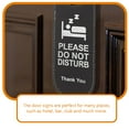 thumbnail image 3 of 3 Pcs Hotel Door Sign Emblems Hotel Door Hanger Signs Do Not Disturb Sign Office Door Signs Door Knobs Sign, 3 of 6