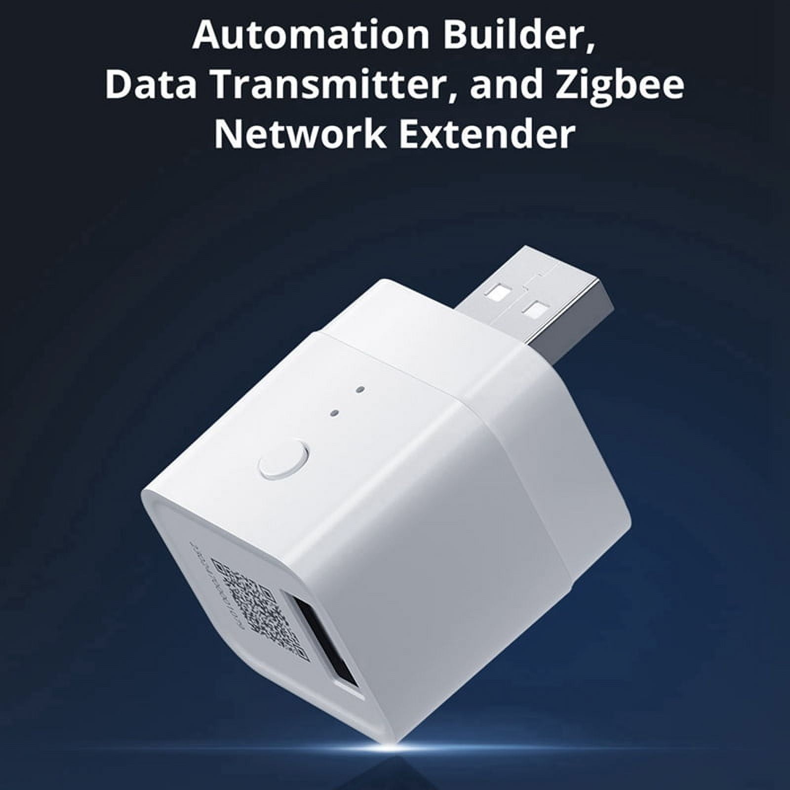 ZBMicro-USB Smart Adaptor Zigbee 3.0 Repeater Fast Charging, Data Transfer, Remote Control Via  &