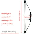 thumbnail image 4 of Piaoyu Conjunto De Arco Compuesto Para Tiro Con Arco Y Caza, Incluye 6 Flechas De Paquete, 5 Papel Objetivo, Amortiguador, Protección De Brazo Y Mano, Accesorio, 4 of 10