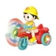 thumbnail image 1 of Triciclo eléctrico novedoso para niños, motocicleta de dibujos animados para niños, con luces y música. Rojo, 1 of 9