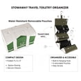 thumbnail image 6 of Compact Hanging Travel Toiletry Bag – Fold-Flat Organizer with Multiple Pockets, Water-Resistant Case for Travel & Everyday Use by TravelEase, 6 of 12