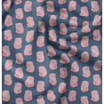 thumbnail image 1 of Soimoi Poly Georgette Fabric Pig Animal Print Fabric by The Yard 52 Inch Wide, 1 of 5