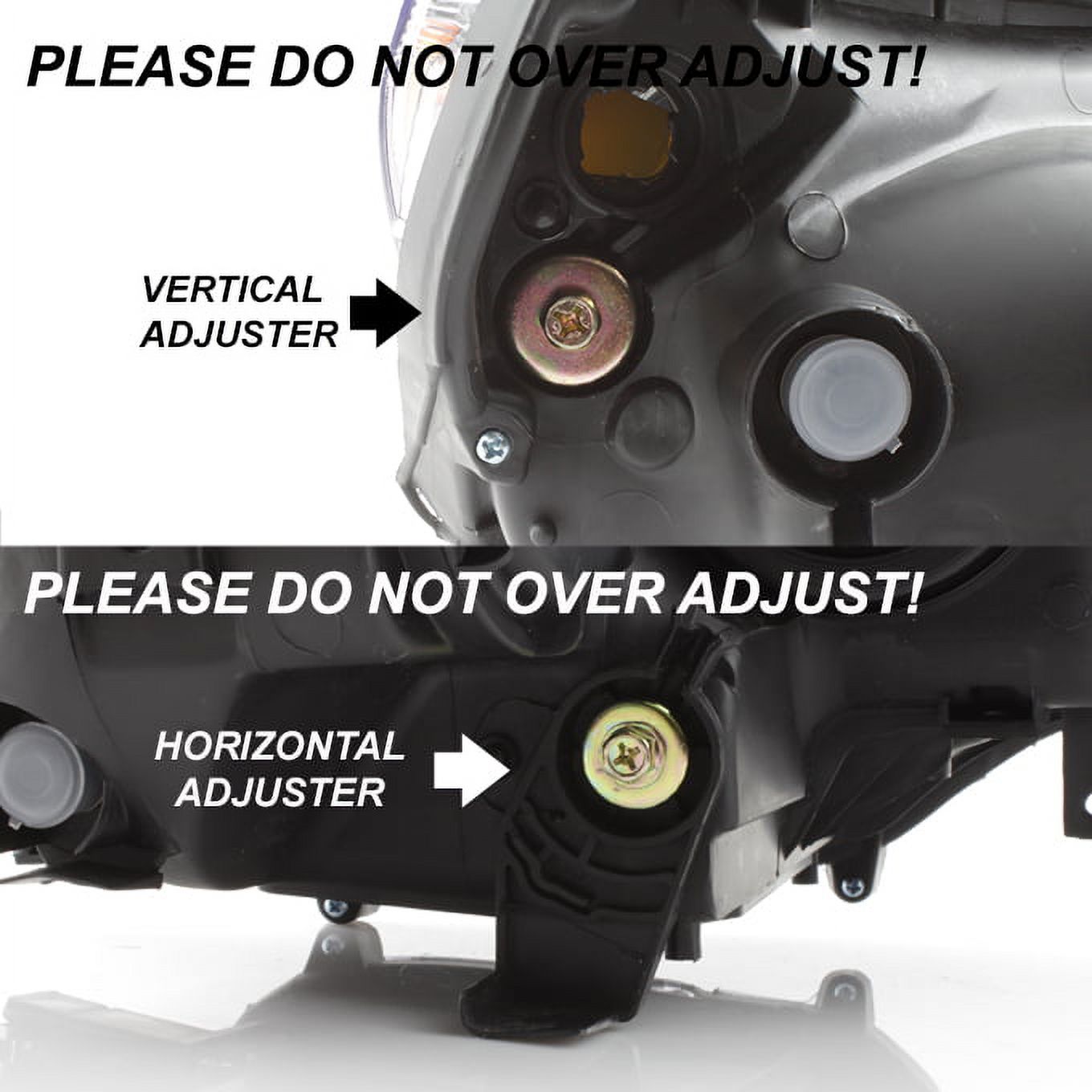 AKKON - For 13-15 Toyota RAV4 XA40 Factory Style Projector Headlight Lamps Assembly Driver and Passenger Side