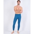 thumbnail image 4 of Real Essentials 3 Pack: Men's Thermal Underwear Base Layer Fleece Lined Pants with Fly - Long John Bottom(Big & Tall), 4 of 5