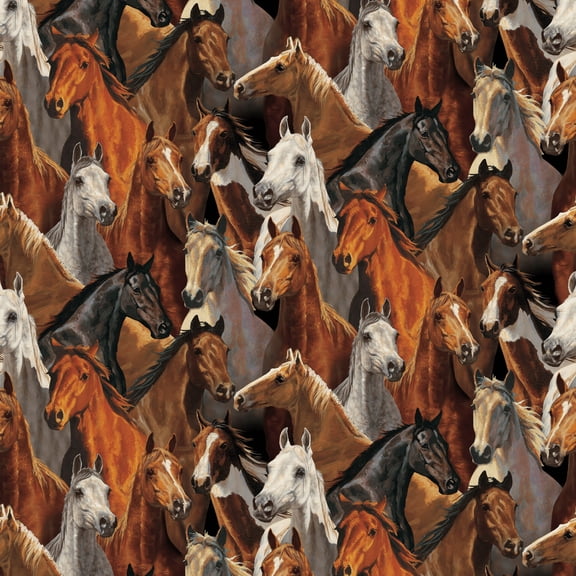 Hay Girl Hay - Wild Wings Cotton Fabric