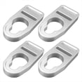 thumbnail image 1 of Aluminum Kayak Seat Latches Compatible with Kayak Seat Replacement Kit Button Type Straps 4-Pack, 1 of 7