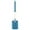 Blue, variant on yulier Toilet Brush and Holder Set, Toilet Bowl Brush with Long Handle, Toilet Cleaning Brush with Base, Scrub Brush for Toilet, Home Hotel Dorm Bathroom Toilet Cleaning Tool