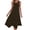 Coffee#2, variant on Jesvior Midi Dresses for Women Sleeveless Crew Neck Solid Loose Irregular A Line Tank Dress Flowy Beaach Vacation Clothes Casual Summer Dresses