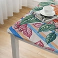 thumbnail image 4 of nygtbtfer Flower Tablecloth Table Cloths for Parties Dining Room Kitchen White, 4 of 7