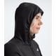 thumbnail image 5 of Sudadera Canyonlands de THE NORTH FACE para mujer con capucha y cierre completo (talla estándar y grande), sin PFAS, negro TNF, NPF, X-Small, 5 of 7