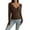Brown, variant on Basic Women's Tees Discounted Y2K Long Sleeve T Shirt Lace Trimmed Open Collar Slim Fit Base Shirt Top For An Y2K Style Summer short sleeve loose fit tunics