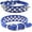 Royalblue, variant on Spiked Dog Cat Collar Male Black Soft Leather Spike Puppy Collars Adjustable Mushroom Anti Bite Studded Dog Collars for Small Medium Large Dogs Chihuahua Yorkshire Pit Bull