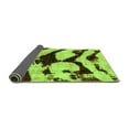 thumbnail image 2 of Ahgly Company Indoor Rectangle Abstract Green Modern Area Rugs, 4' x 6', 2 of 4