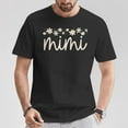 thumbnail image 2 of Cute Floral Daisy Mimi T-Shirt – Mother's Day Grandma Shirt, Pregnancy Reveal Gift for New Mimi, Casual Short Sleeve Tee for Women, 2 of 3