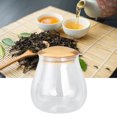 thumbnail image 3 of Recipiente hermético de 900 ml para té, café y frijoles Tarro de almacenamiento de vidrio transparente, 3 of 8