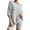 ZB Grey, variant on Womens 2 Piece Outfits Summer Casual Loose Short Sleeve Pullover Tops & Wide Leg Pants Sets Tracksuit New