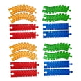 thumbnail image 1 of Accesorio de vía de tren Expansión de vía Escena de ciudad Accesorio ferroviario para preescolar 16 piezas de vías de tren, 1 of 9