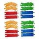 thumbnail image 1 of Accesorio de vía de tren Escena urbana Accesorio ferroviario Problema de coordinación flexible 16 piezas de vías de tren, 1 of 9